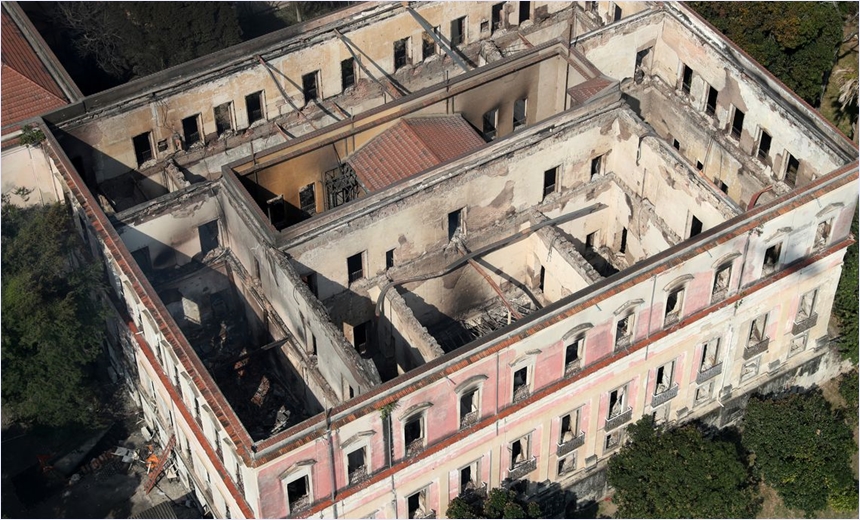 Perícia diz que curto em ar-condicionado foi causa de incêndio no Museu Nacional