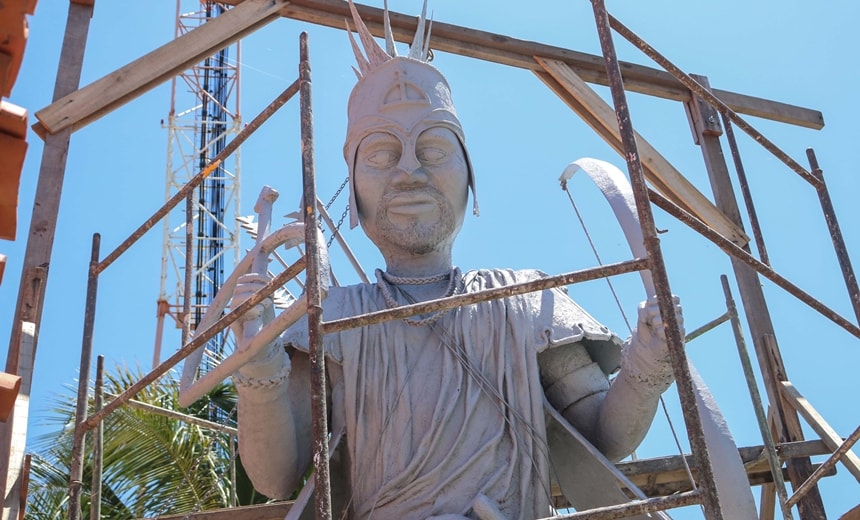 Avenida Mãe Stella de Oxóssi ganhará monumento; obra será entregue em abril