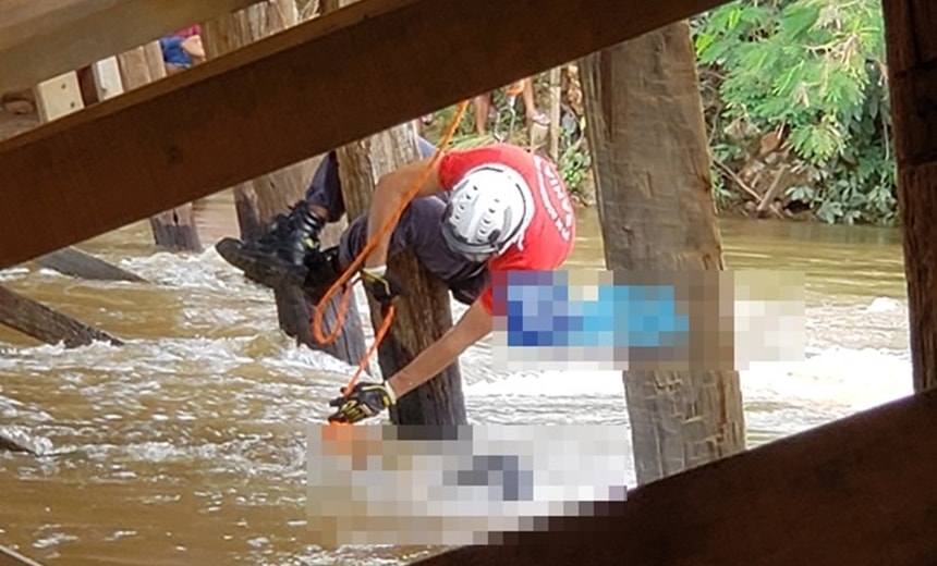 Corpo de homem é encontrado preso em ponte na cidade de Barreiras