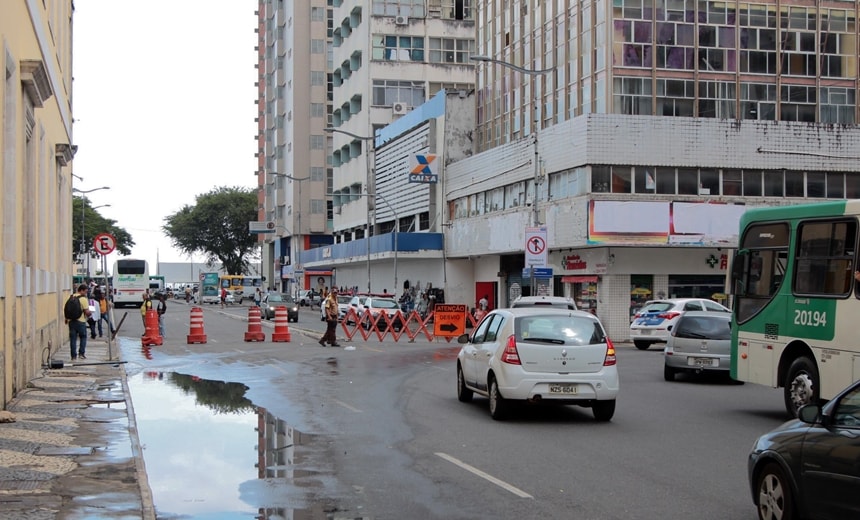 Trânsito no Comércio é modificado para obras de requalificação; confira mudanças