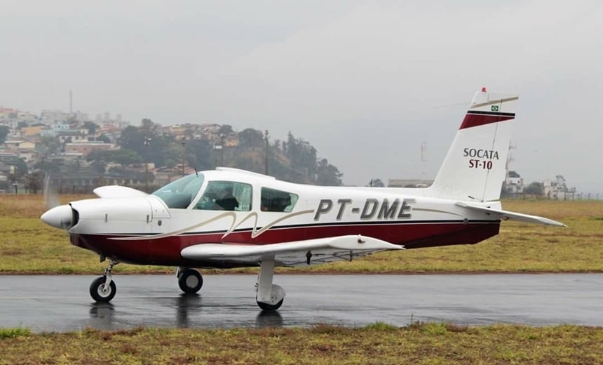 Avião cai e deixa um morto em Belo Horizonte