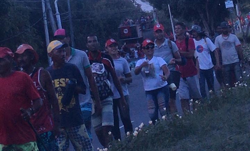 Após percorrer cerca de 50 km, Marcha do MST chega ao CAB nesta segunda-feira