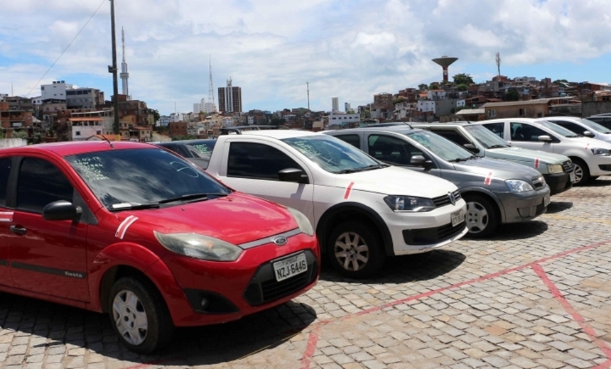 Carros apreendidos serão leiloados pela Transalvador na próxima segunda-feira