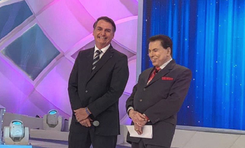 Silvio Santos recebe o presidente Jair Bolsonaro em seu programa no próximo domingo