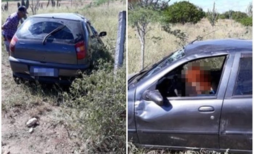 Jovem morre em acidente na estrada que liga Nova Fátima à Capela do Alto Alegre