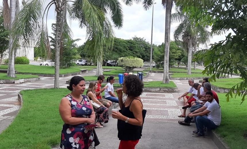 Protesto: comando de greve de professores segue ocupando Gabinete da Reitoria da Uefs