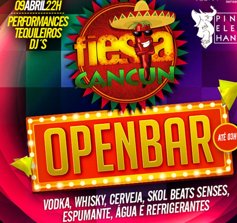 Fiesta Cancun agita a Pink Elephant nesta quinta-feira