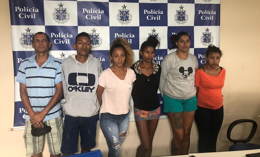 Sete suspeitos de integrar quadrilha em Coaraci são presos em operação