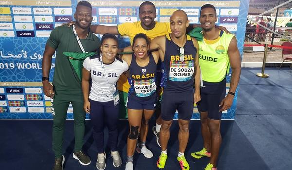 Brasil garante oito pódios no sétimo dia do Mundial de Atletismo Paralímpico em Dubai