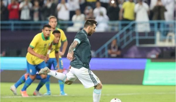 Brasil perde para Argentina em amistoso por 1 a 0