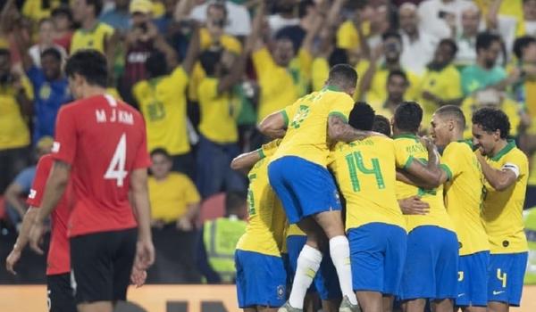 Seleção brasileira se impõe e vence Coreia do Sul em última partida de 2019