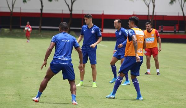 Bahia cancela único treino antes de jogar contra Atlético-MG