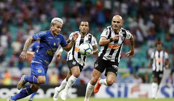 Na Fonte Nova, Bahia só empata com o Galo e acumula nove partidas sem triunfos