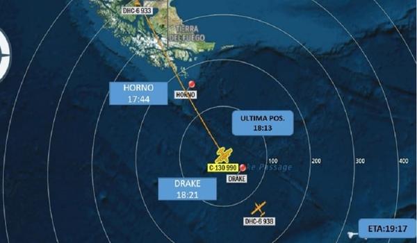 Força Aérea chilena admite queda de avião desaparecido nesta segunda com 38 a bordo