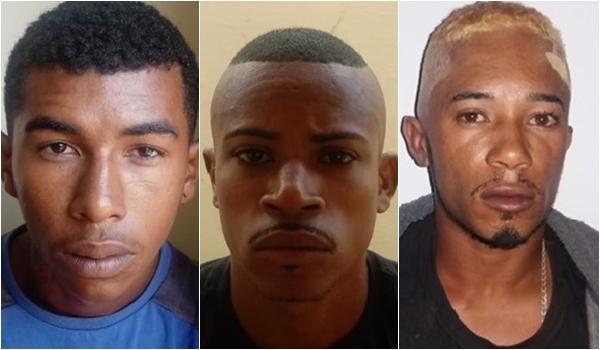 Trio suspeito de diversos homicídios é preso no interior da Bahia