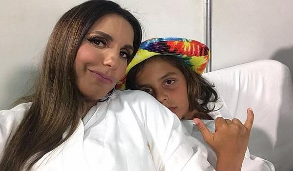 Com participação do filho, Marcelo, Ivete Sangalo grava clipe em Praia do Forte; veja