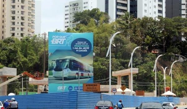 Itaigara: tráfego de veículos no complexo de viadutos do BRT será liberado na segunda-feira