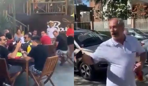 Ciro Gomes chama Queiroz e Bolsonaro de ladrões após ser provocado em bar