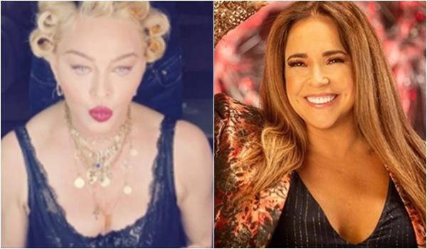 Madonna publica vídeo ouvindo Daniela Mercury e brasileira comemora: "zerei 2019"