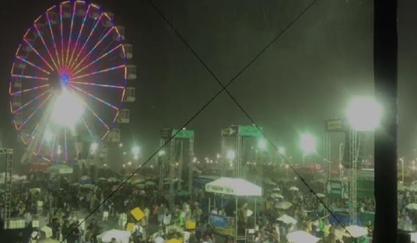 Chuva forte causa transtornos e shows são cancelados na terceira noite do Virada Salvador; veja vídeos