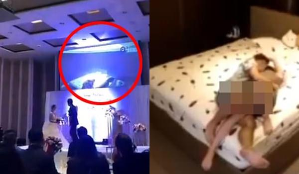  Noivo exibe pornô da própria esposa e escancara traição durante o casamento; assista 