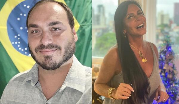 Carlos Bolsonaro posta foto no Twitter, é confundido com Thammy e ameaçado por Gretchen