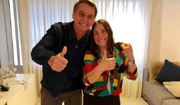 Jair Bolsonaro avalia recriar pasta da cultura para contar com Regina Duarte