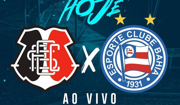 Acompanhe o lance a lance de Santa Cruz e Bahia pela 1ª rodada da Copa do Nordeste 