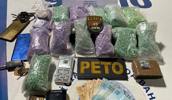 Carga de ecstasy avaliada em 700 mil reais é apreendida em Salvador