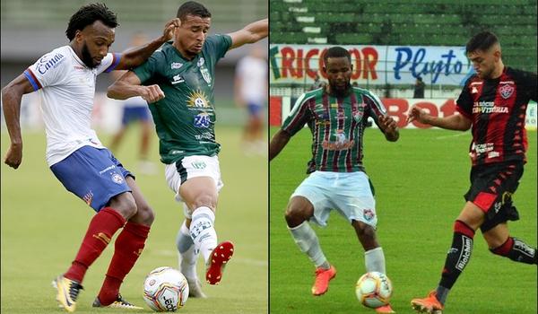 BAIANÃO: Bahia vence o Conquista e Vitória empata com o Flu de Feira; dupla BAVI soma quatro pontos