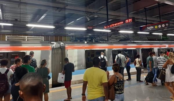 Metrô de Salvador para após queda de energia; Linha 1 não foi afetada