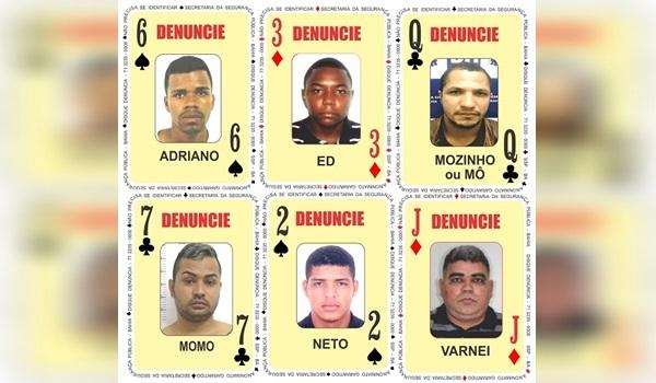 Novos integrantes do 'Baralho do Crime' são procurados pela polícia; confira