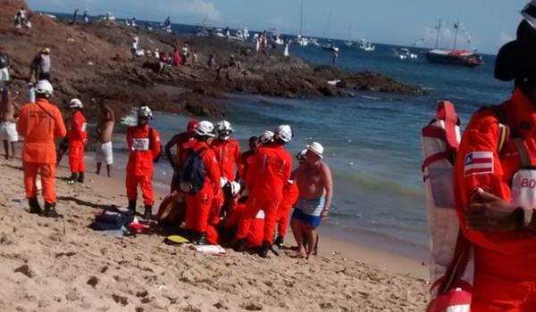 Festa de Iemanjá: homem morre após se afogar na praia da paciência, no Rio Vermelho