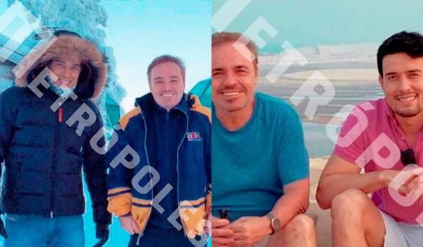 Jornalista divulga suposto caso gay de Gugu e apresenta fotos de "companheiro"; confira 