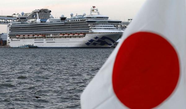 Coronavírus: 450 novos passageiros de cruzeiro no Japão deixam navio nesta sexta