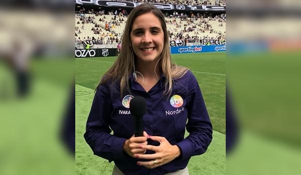 Repórter da TV Aratu é a primeira mulher a narrar um jogo da Copa do Nordeste