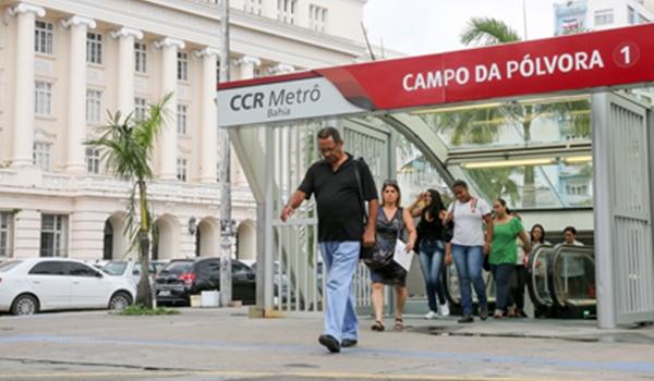 Segurança no metrô de Salvador será reforçada por causa de jogos do Bahia neste sábado