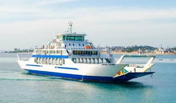 Travessia Salvador-Mar Grande faz parada pela manhã devido a maré baixa; confira horários