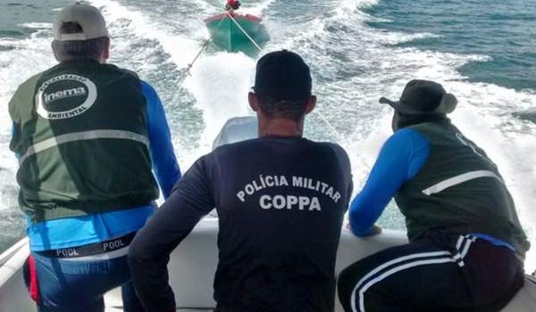 Itaparica: PF deflagra operação após receber vídeo de pescadores atuando com bomba na região 