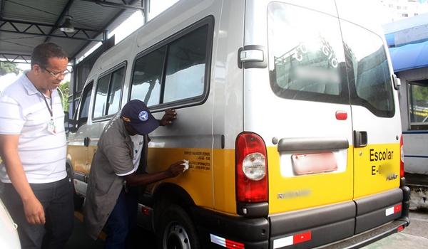 Inspeção do transporte escolar começa na próxima semana, em Salvador; veja cronograma