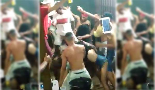 "Paredão", aglomeração e muita bebida: a rotina, em vídeo, do "isolamento" social no Lobato 