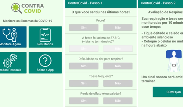 Pesquisadores da UFRB desenvolvem aplicativo gratuito para monitorar sintomas do coronavírus