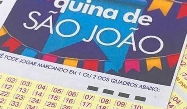 Quina de São João tem prêmio recorde e cinco apostadores dividem R$ 152, 5 milhões