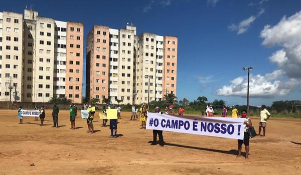 Empresa compra campo ao lado do Barradão e moradores protestam; "área cedida pela Prefeitura" 