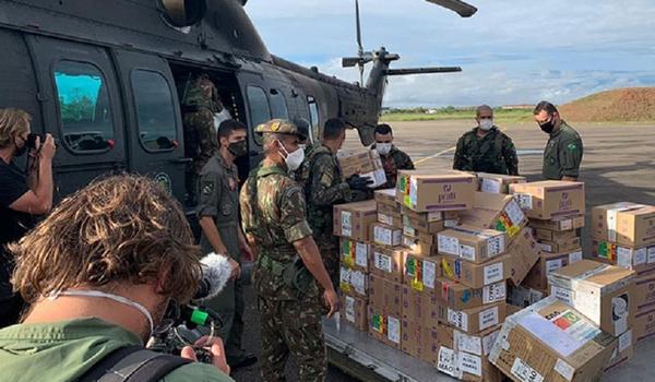 Aldeias Yanomami recebem reforço no combate à Covid-19 em Roraima