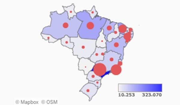 Brasil passa das 65 mil mortes por Covid-19; mais de 20 mil novos casos registrados nas últimas 24 horas