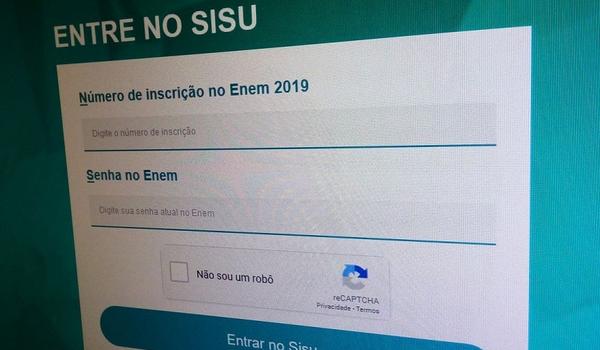 Começam as inscrições para o Sisu; mais de 51 mil vagas em instituições de ensino superior são oferecidas