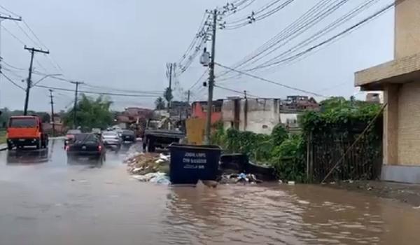 Paripe, Via Regional, Paralela: manhã de caos em Salvador por conta da chuva; assista 