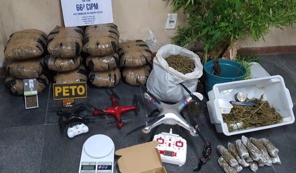 Irmãos que usavam drones para monitorar polícia são presos por tráfico em Feira de Santana