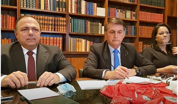 "Mas vamos tocar a vida", diz Bolsonaro ao falar de 100 mil mortes por Covid-19 no Brasil